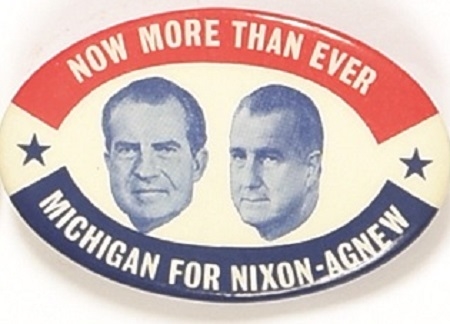 Nixon, Lodge Oval Celluloid Jugate