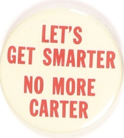 Lets Get Smarter No More Carter
