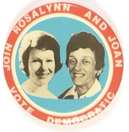 Rosalynn Carter and Joan Mondale