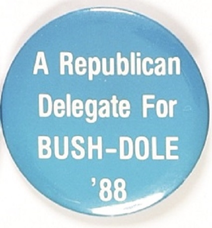 Republican Delegate for Bush-Dole