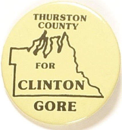 Thurston County for Clinton, Gore