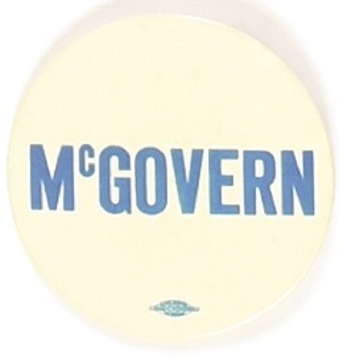 McGovern Light Blue, White Celluloid