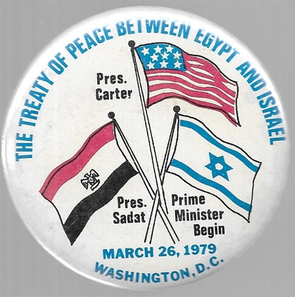 Carter Mideast Peace Pin