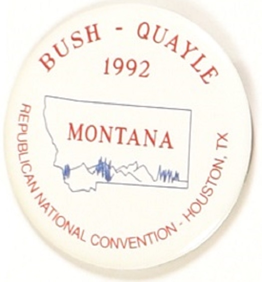 Bush, Quayle Montana Celluloid