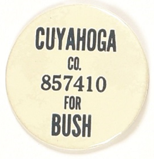 Cuyahoga County for Bush
