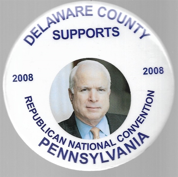Delaware County McCain