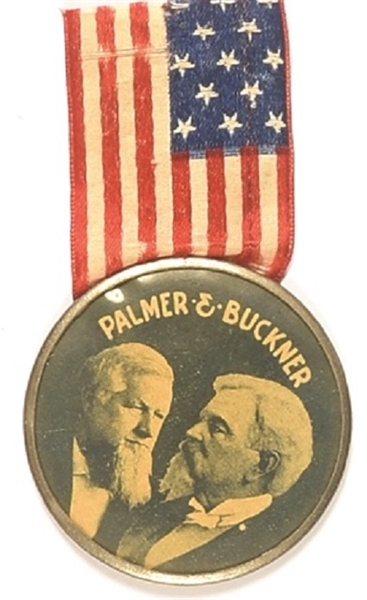 Palmer and Buckner 1896 Gold Democrats Jugate
