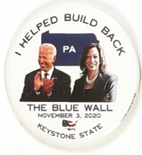 Biden, Harris Pennsylvania Blue Wall