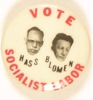 Hass, Blomen Vote Socialist Labor