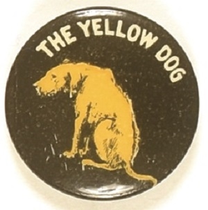 The Yellow Dog, 1930s or 1940s Celluloid