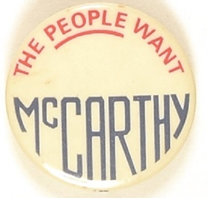 The People Want McCarthy
