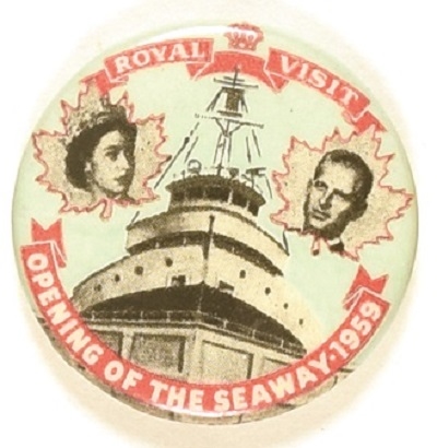 Queen Elizabeth St. Lawrence Seaway Visit
