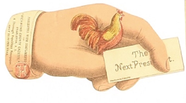 Hancock Hand-Cock Rebus Campaign Card
