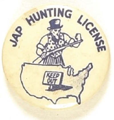 Uncle Sam Jap Hunting License