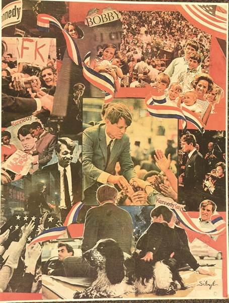 Robert Kennedy Collage Poster
