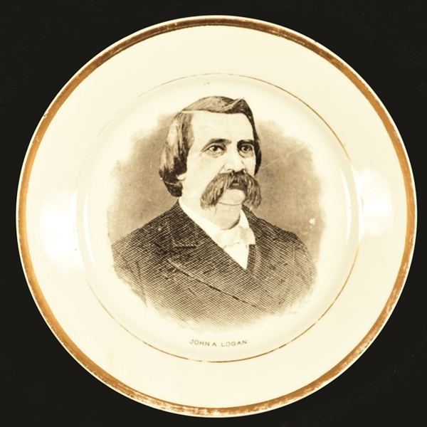 John Logan 1884 China Plate