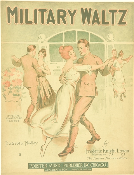 Military Waltz World War I Sheet Music
