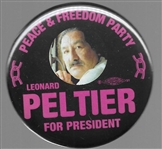 Leonard Peltier Peace and Freedom Party