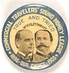 McKinley, Hobart Commercial Travelers Sound Money League Jugate