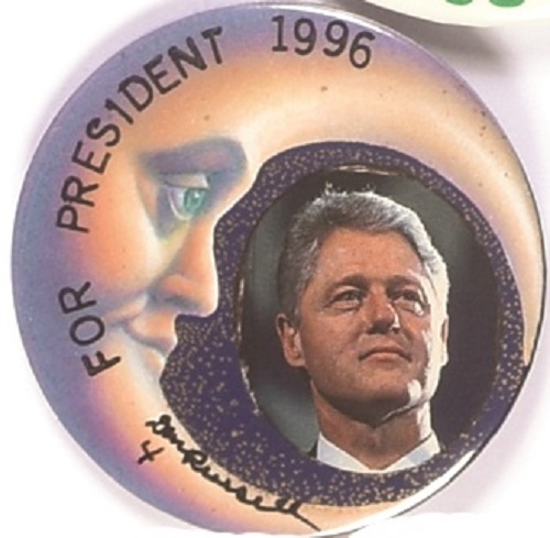 Bill Clinton Man on the Moon