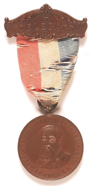 Harrison GAR Encampment Medal