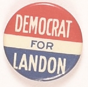 Democrat for Landon