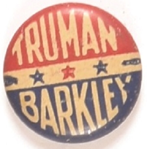 Truman and Barkley Stars Litho