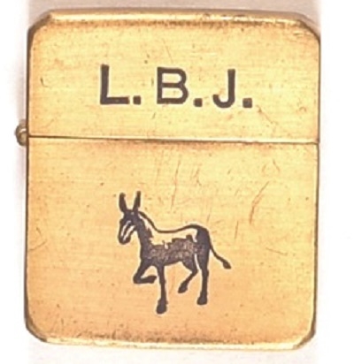 Lyndon Johnson LBJ Cigarette Lighter