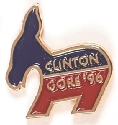 Clinton, Gore Donkey Clutchback
