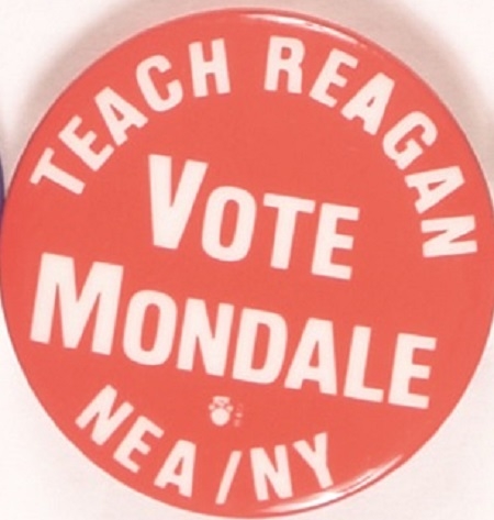 NEA Teach Reagan, Vote Mondale