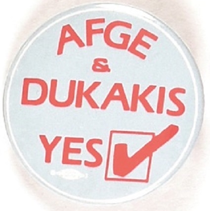 AFGE Dukakis Yes