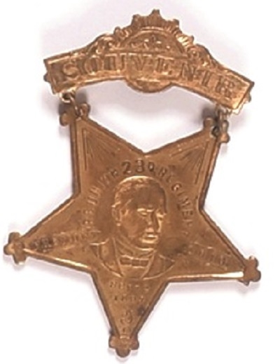 McKinley 1897 Ohio GAR Pin