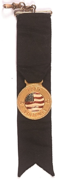 Taft, Sherman 1908 Medal and Ribbon