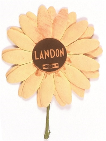 Alf Landon Paper Sunflower