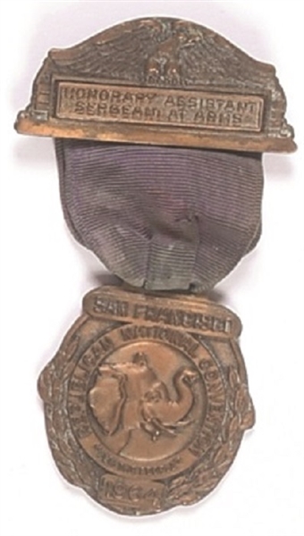 Goldwater 1964 Convention Badge