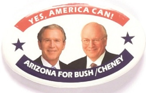 Bush, Cheney Arizona Oval 2004 Jugate
