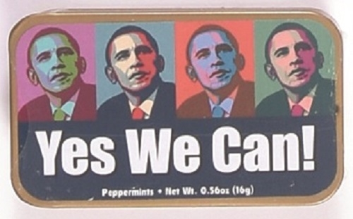 Obama Yes We Can Peppermints