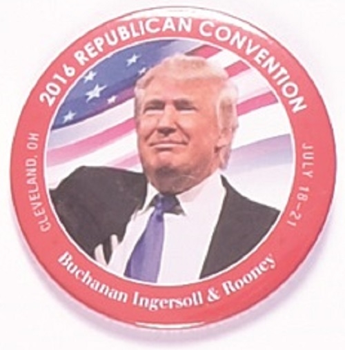 Trump Scarce 2016 Convention Pin
