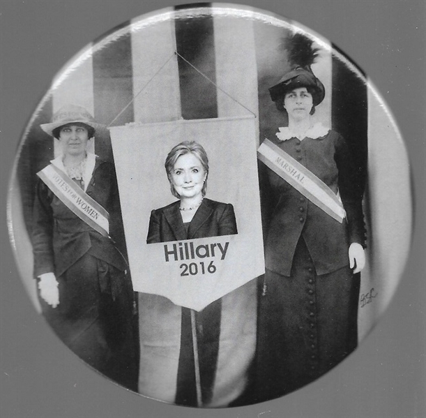 Hillary Clinton Suffragettes by Brian Campbell