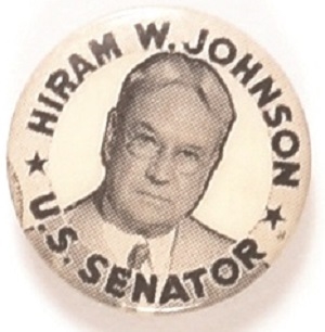 Hiram Johnson for Senator, California