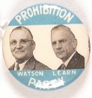 Watson and Learn Prohibition Party