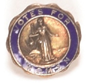 Votes for Women Suffrage Enamel Pin