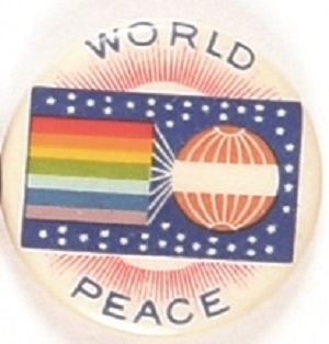 World Peace Colorful Celluloid