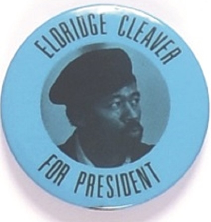 Eldridge Cleaver for President Blue Version