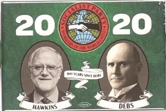Hawkins, Debs 2020 Socialist Party
