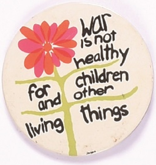 War is Not Healthy for Children and Other Living Things