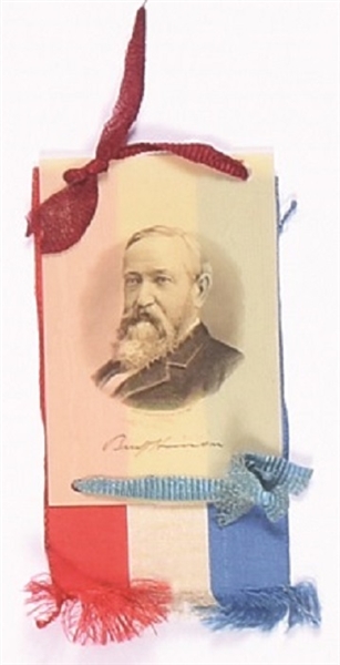 Harrison Ribbon With Celluloid Image