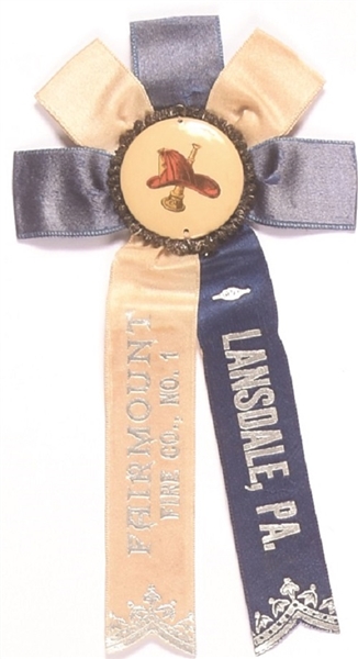 Lansdale, Pennsylvania Pin and Ribbons