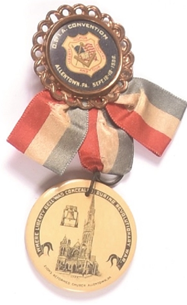 Allentown, Pa., 1906 Fraternal Badge