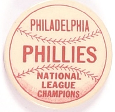Philadelphia Phillies National League Champions